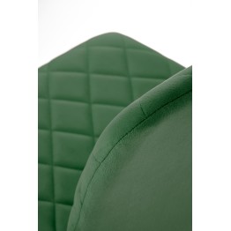 K525 krzesło ciemny zielony (1p4szt)