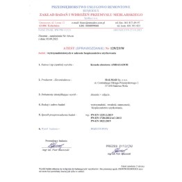 AMBASADOR fotel gabinetowy popielato / czarny