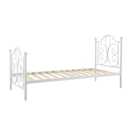 PANAMA 90 cm łóżko metalowe biały (2p1szt)