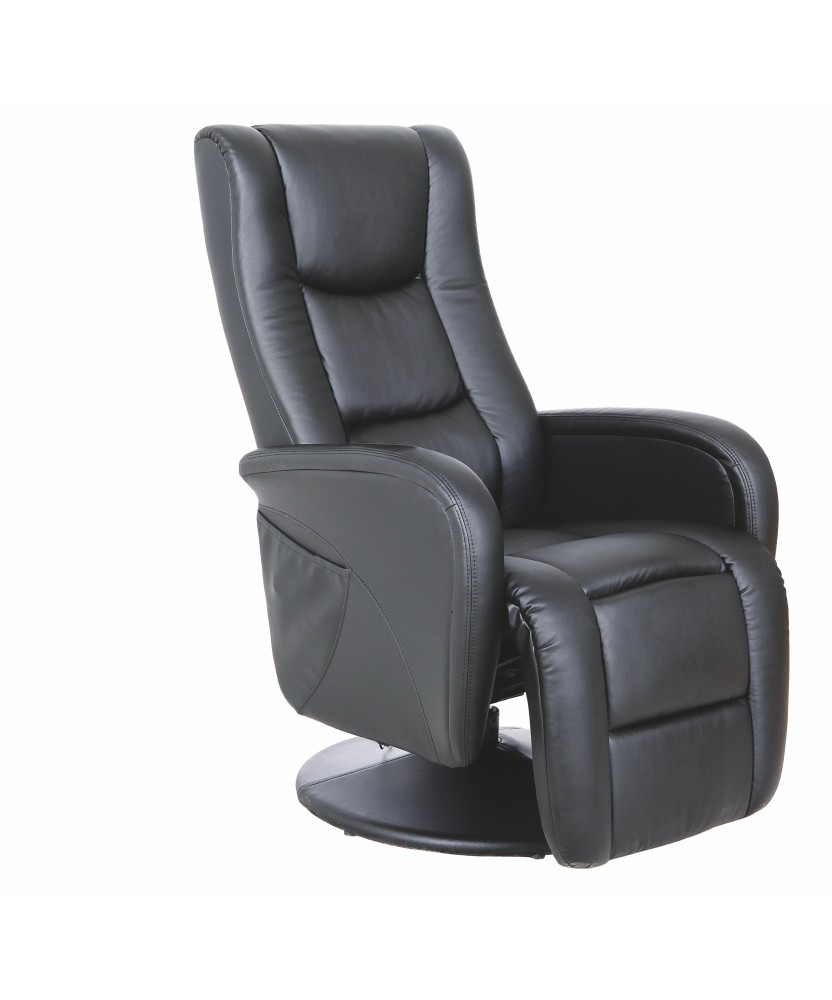PULSAR recliner z funkcją masażu czarny PULSAR recliner z funkcją masażu czarny