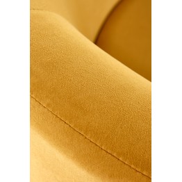 CLUBBY 2 fotel wypoczynkowy musztardowy / naturalny (1p1szt)