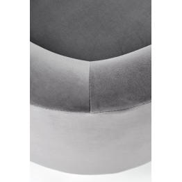 CLUBBY 2 fotel wypoczynkowy popielaty / naturalny (1p1szt)