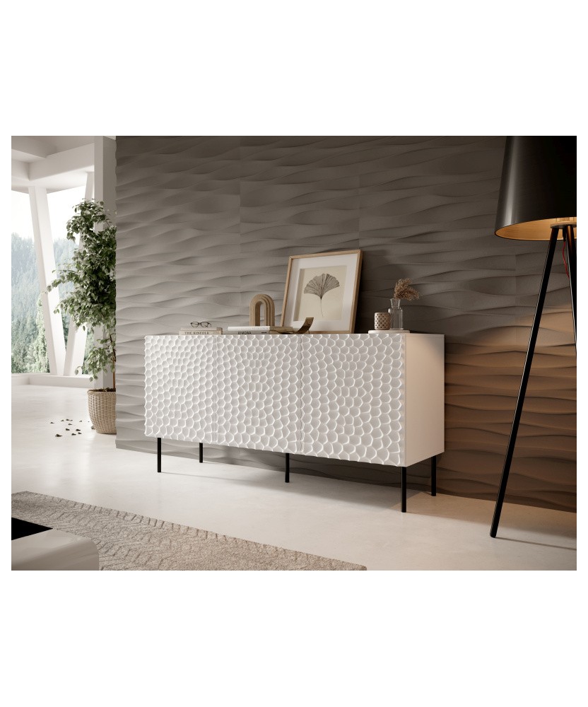 HOLE KOMODA 152 biały mat/ biały mat HOLE KOMODA 152 biały mat/ biały mat