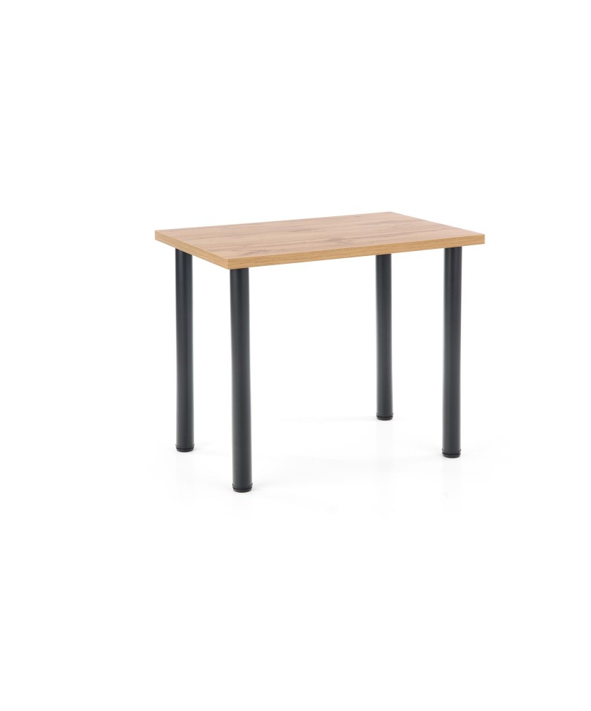 MODEX 2 90 stół kolor blat - dąb wotan, nogi - czarny (2p1szt) MODEX 2 90 stół kolor blat - dąb wotan, nogi - czarny (2p1szt)