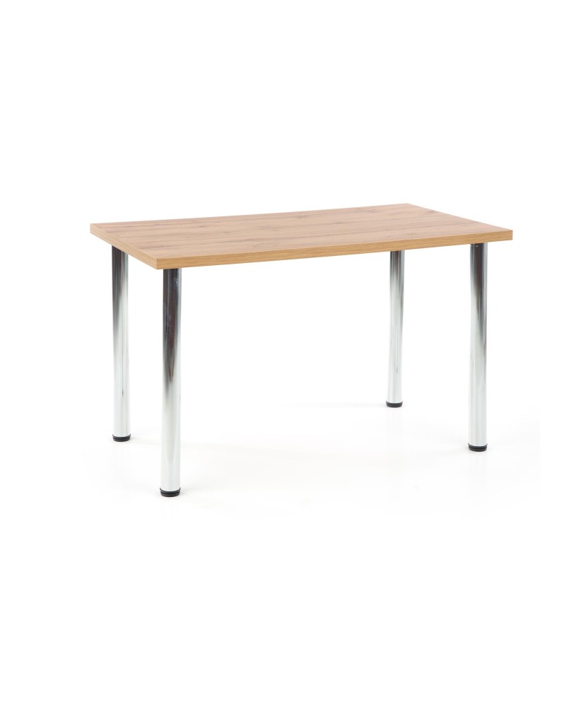 MODEX 120 stół kolor blat - dąb wotan, nogi - chrom (2p1szt) MODEX 120 stół kolor blat - dąb wotan, nogi - chrom (2p1szt)
