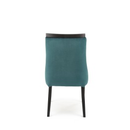 ROYAL krzesło czarny / tap: MONOLITH 37 (c.zielony)