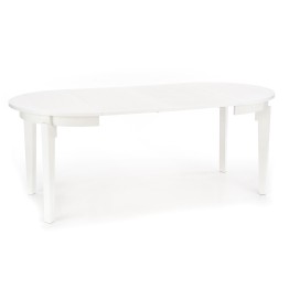 SORBUS stół rozkładany, blat - biały, nogi - białe (2p1szt)