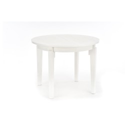SORBUS stół rozkładany, blat - biały, nogi - białe (2p1szt)