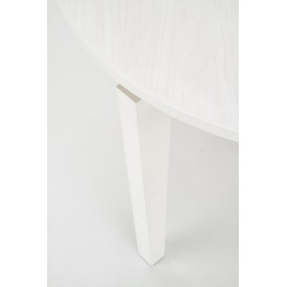 SORBUS stół rozkładany, blat - biały, nogi - białe (2p1szt)