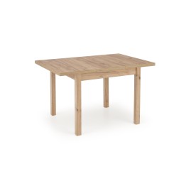TIAGO KWADRAT stół rozkładany 90-125/90 blat: dąb craft, nogi: dąb craft (2p1szt)