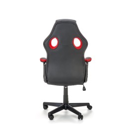 BERKEL fotel gabinetowy czarno-czerwony (1p1szt)