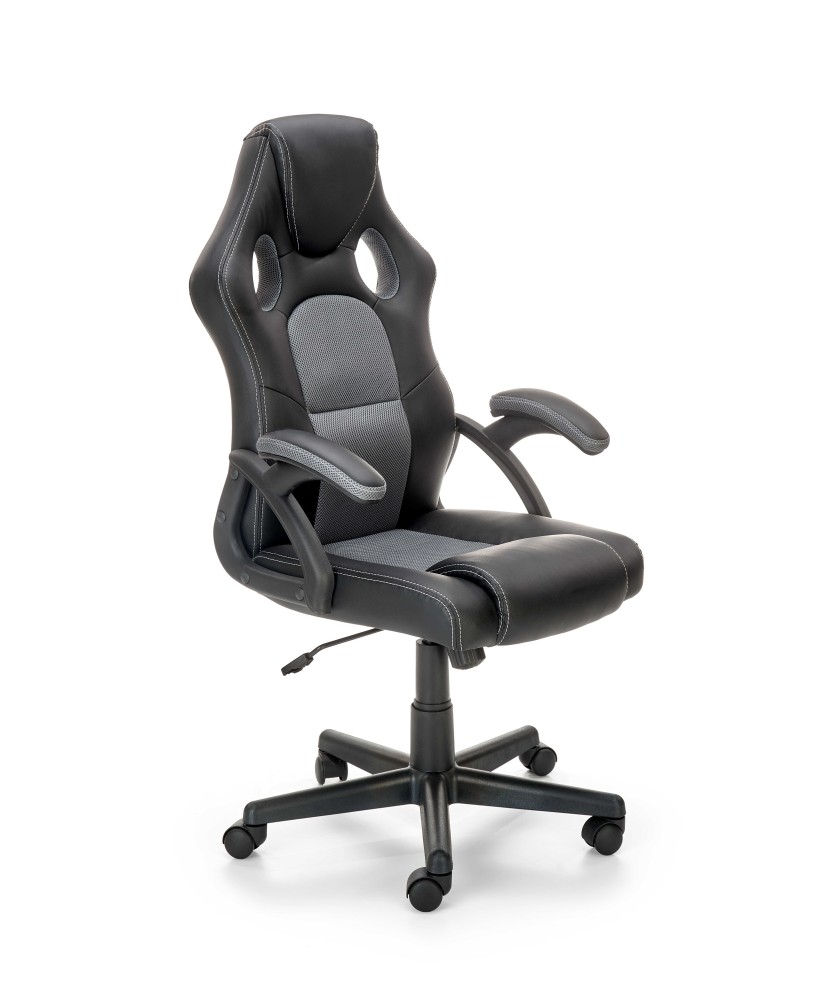 BERKEL fotel gabinetowy czarno-popielaty (1p1szt) BERKEL fotel gabinetowy czarno-popielaty (1p1szt)