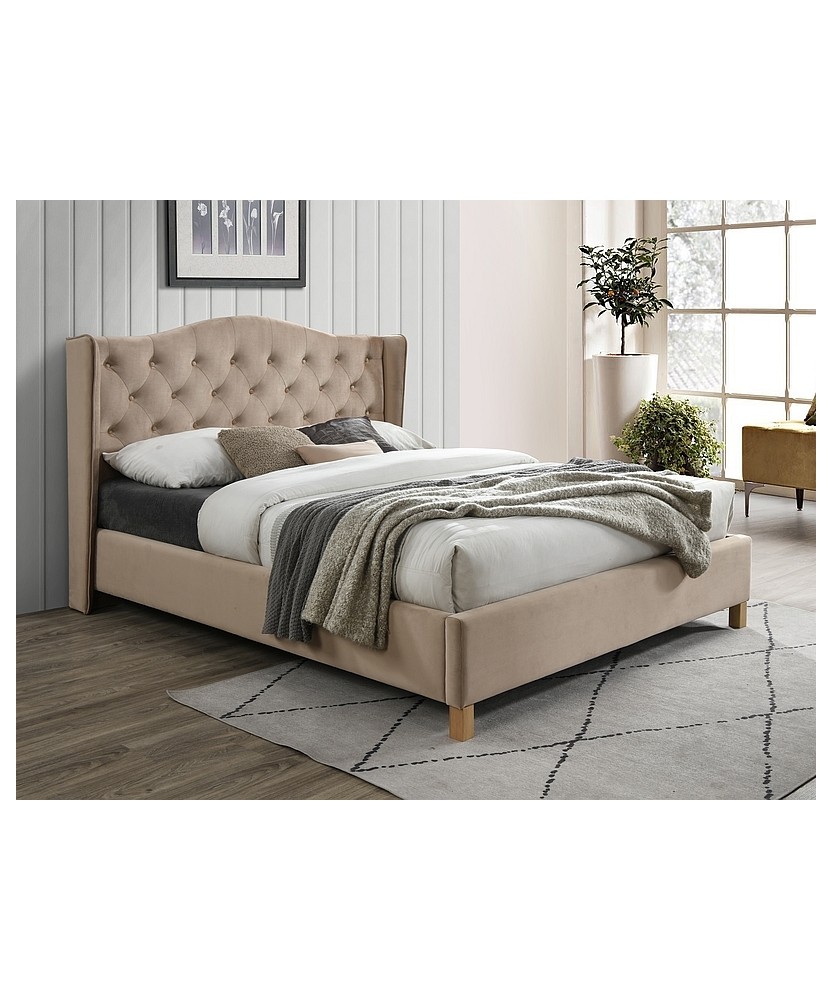 Łóżko Aspen Velvet - ASPENV160BD Łóżko Aspen Velvet - ASPENV160BD