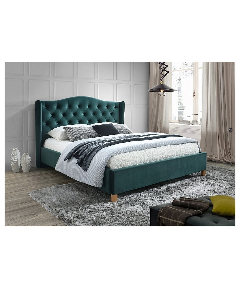Łóżko Aspen Velvet - ASPENV180ZD Łóżko Aspen Velvet - ASPENV180ZD