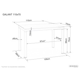 Stół Galant - GALANTK