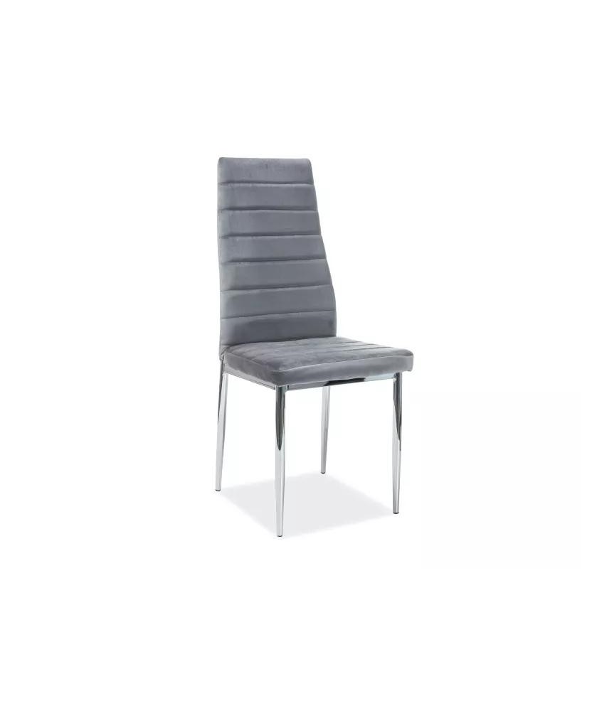 Krzesło H-261 Velvet - H261VCHSZ Krzesło H-261 Velvet - H261VCHSZ
