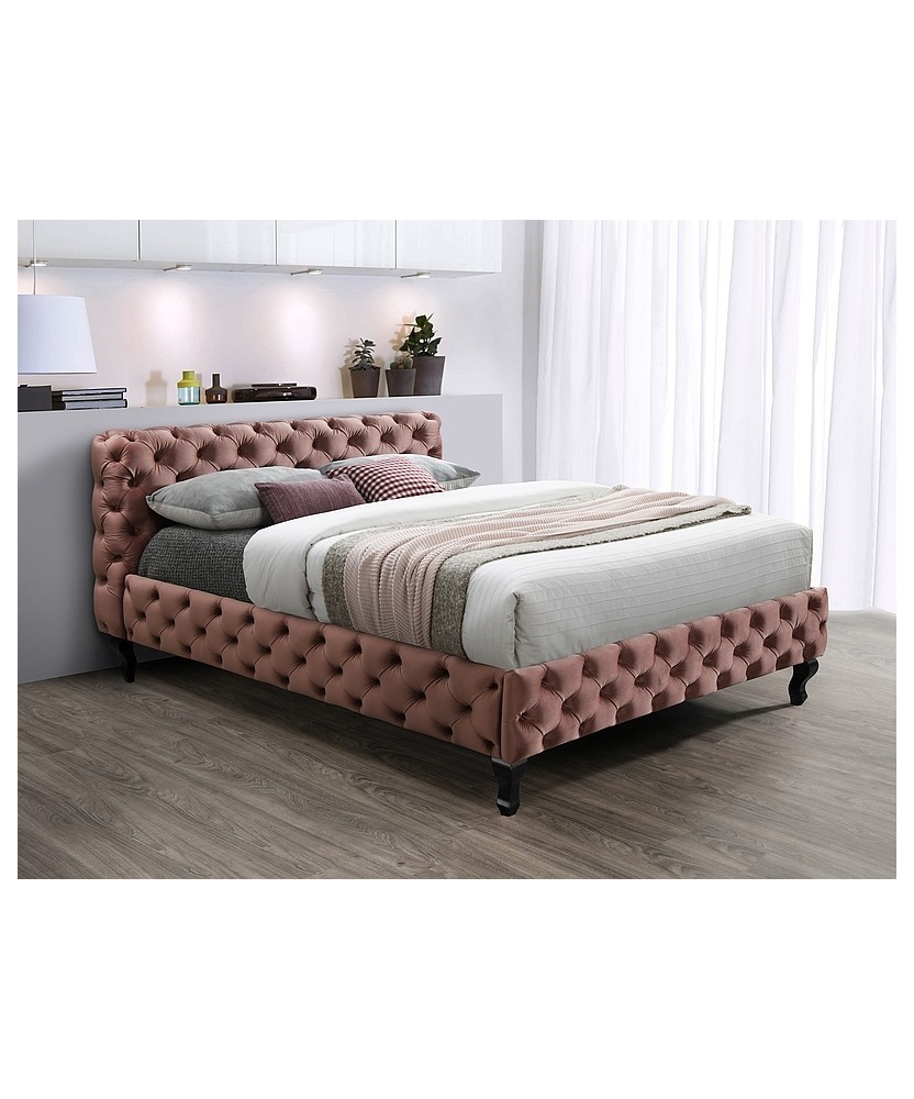 Łóżko Herrera Velvet - HERRERAV160RW Łóżko Herrera Velvet - HERRERAV160RW