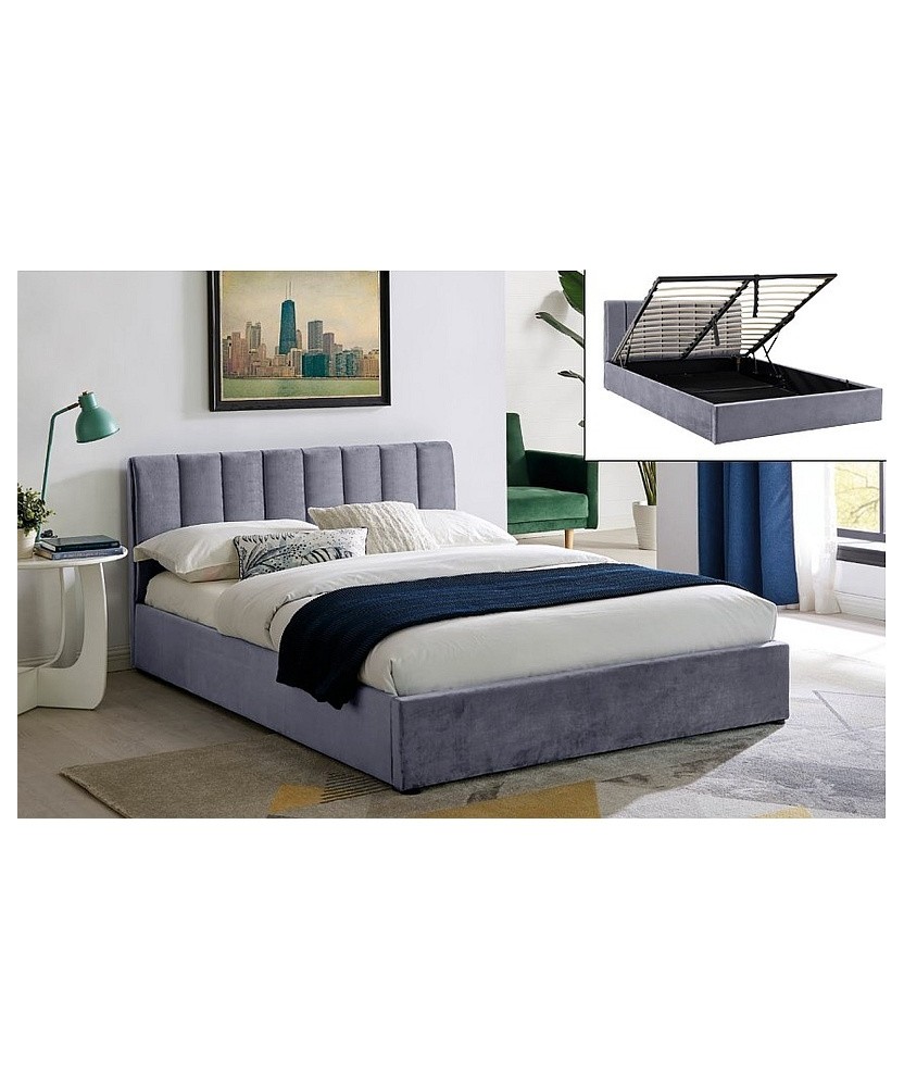 Łóżko Montreal Velvet - MONTREALV160SZ Łóżko Montreal Velvet - MONTREALV160SZ