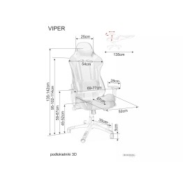 Fotel obrotowy Viper - OBRVIPERCC