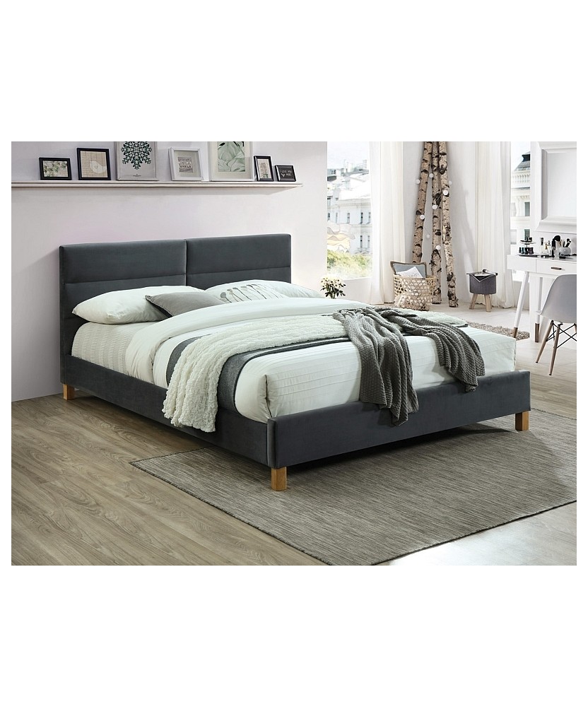 Łóżko Sierra Velvet - SIERRAV160SZD Łóżko Sierra Velvet - SIERRAV160SZD
