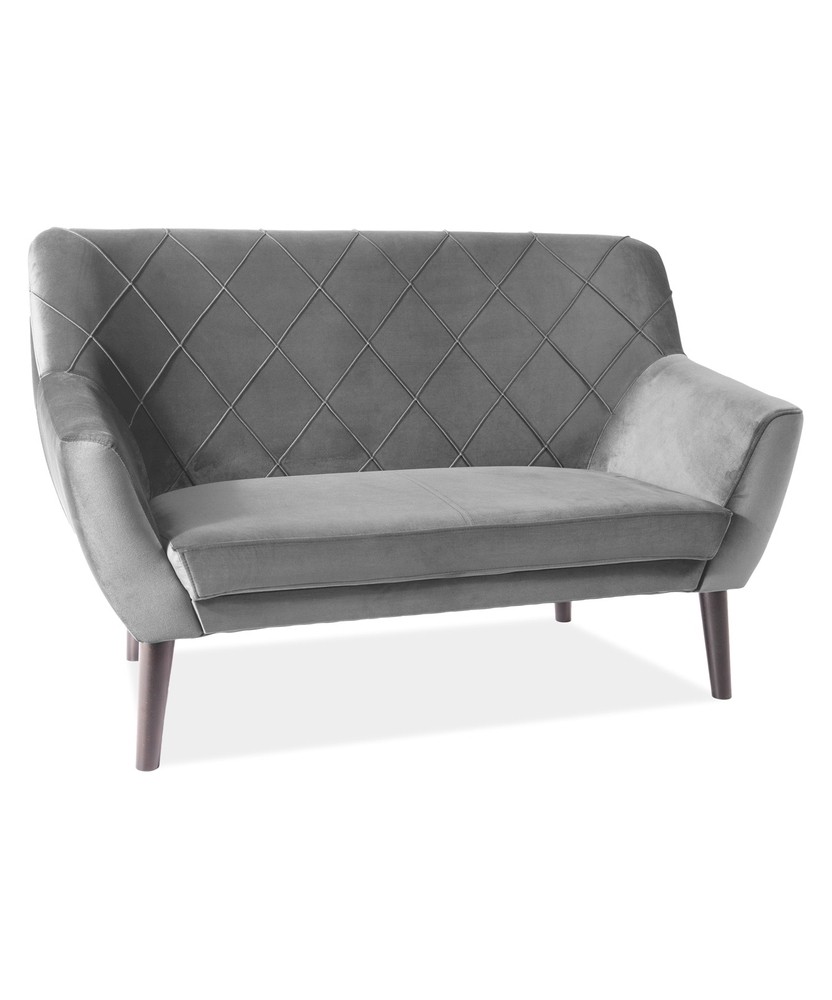 Sofa Kier 2 Velvet wenge - KIER2V14W Sofa Kier 2 Velvet wenge - KIER2V14W