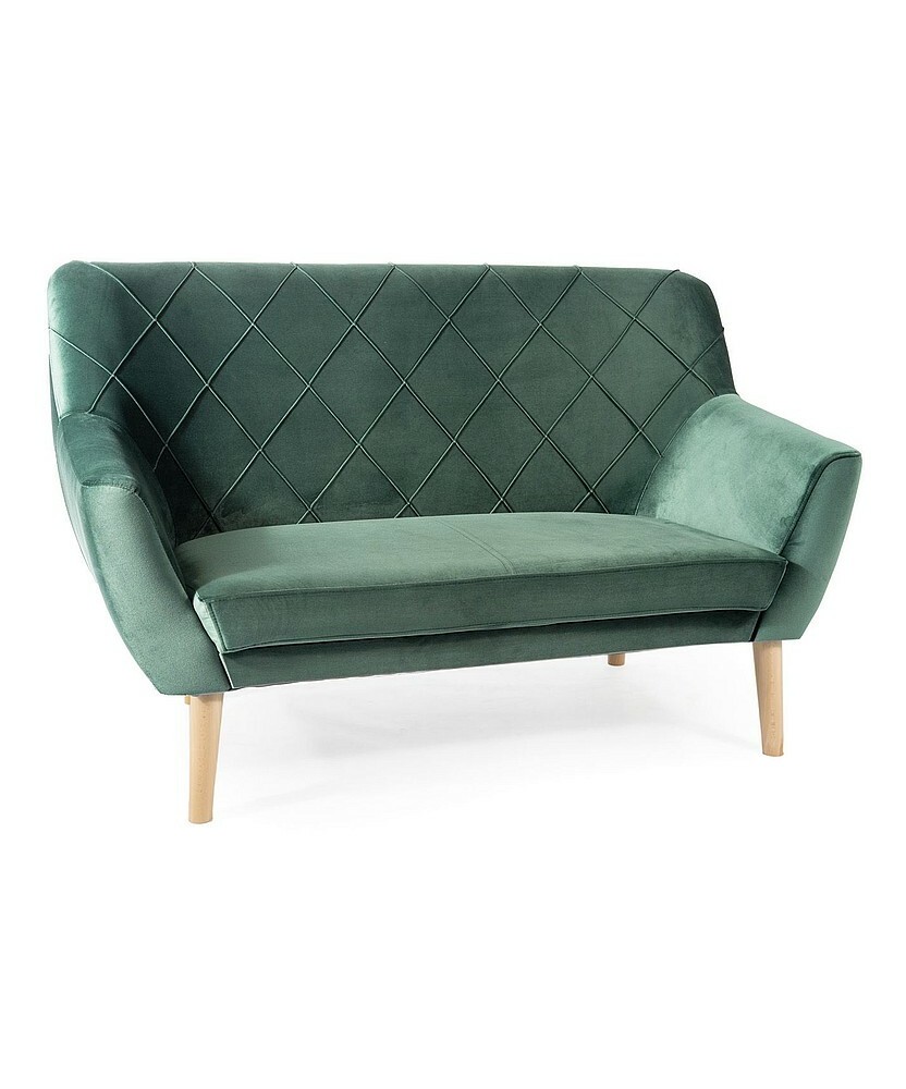 Sofa Kier 2 Velvet buk - KIER2V78BU Sofa Kier 2 Velvet buk - KIER2V78BU