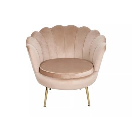 Fotel Camellia 1 Velvet - CAMELLIAV1BEZL