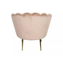 Fotel Camellia 1 Velvet - CAMELLIAV1BEZL