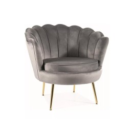 Fotel Camellia 1 Velvet - CAMELLIAV1SZZL
