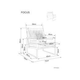 Fotel Focus Buffalo - FOCUSSSSZ