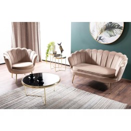 Sofa Camellia 2 Velvet - CAMELLIAV2BEZL