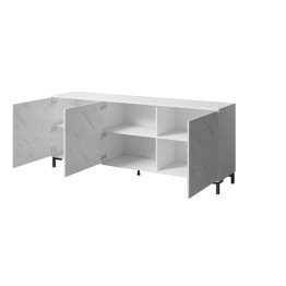 MARMO komoda KOM200/3D biały
