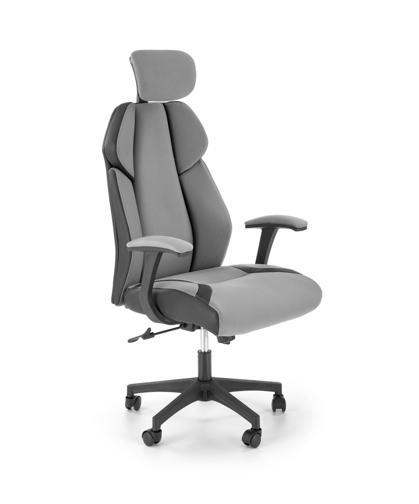CHRONO fotel gabinetowy popielato-czarny CHRONO fotel gabinetowy popielato-czarny