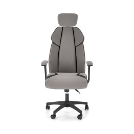 CHRONO fotel gabinetowy popielato-czarny