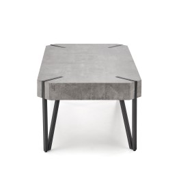EMILY ława beton / czarny (1p1szt)