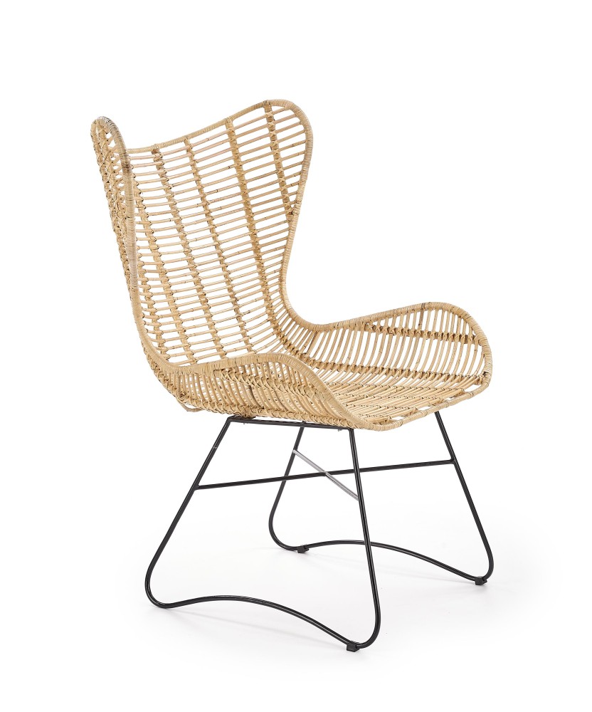 INDIANA fotel wypoczynkowy rattan naturalny (2p1szt) INDIANA fotel wypoczynkowy rattan naturalny (2p1szt)