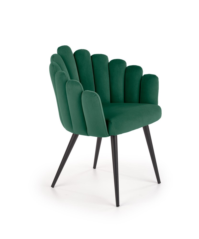 K410 krzesło c. zielony velvet (1p1szt) K410 krzesło c. zielony velvet (1p1szt)