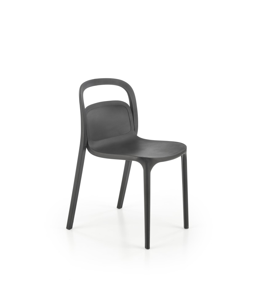 K490 krzesło plastik czarny(1p4szt) K490 krzesło plastik czarny(1p4szt)