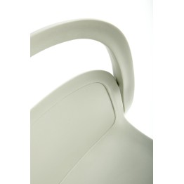 K490 krzesło plastik miętowy(1p4szt)