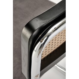 K504 krzesło popielaty / czarny (1p2szt)